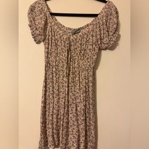 Floral Puff Sleeve Dress